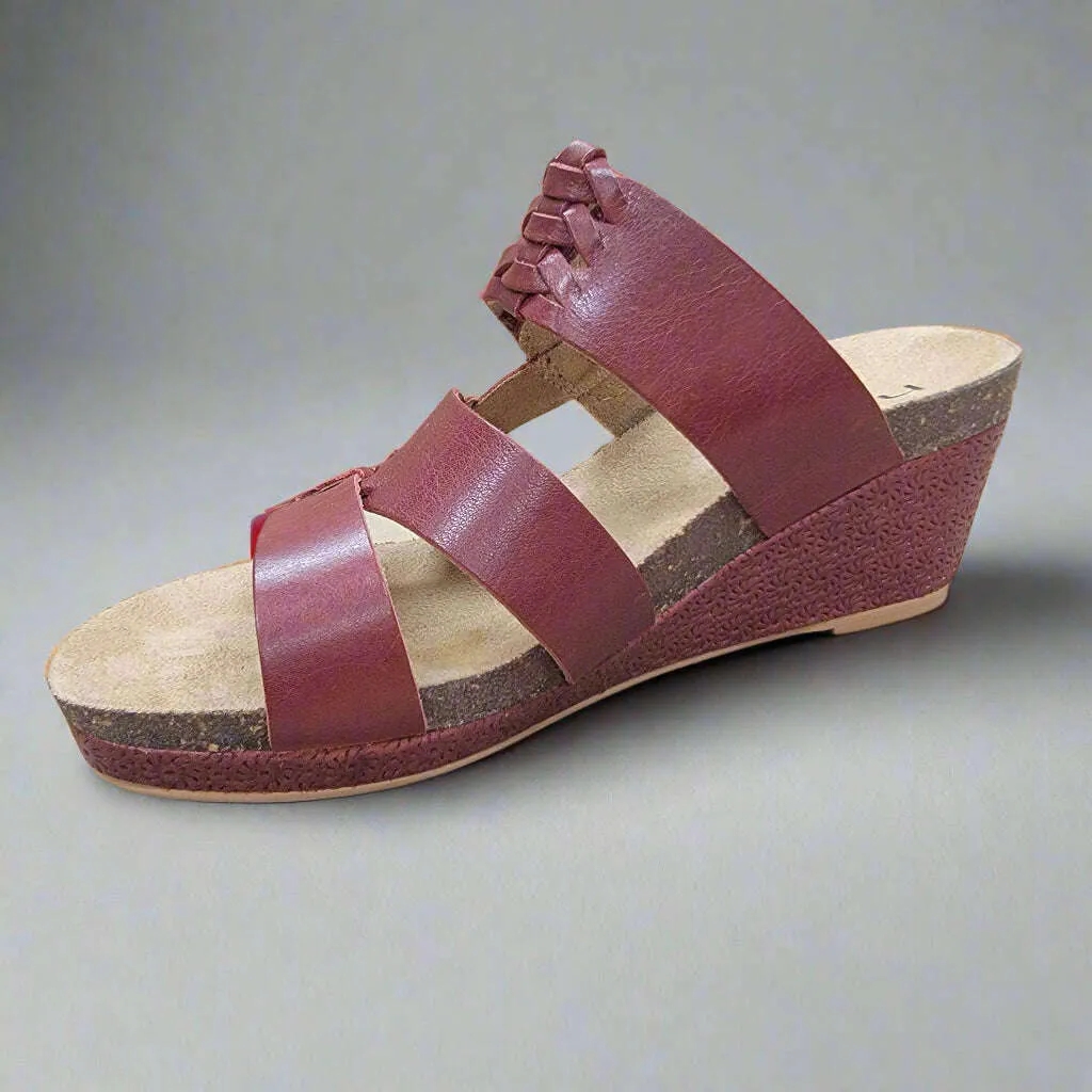HALSA - Genoa - Red Leather