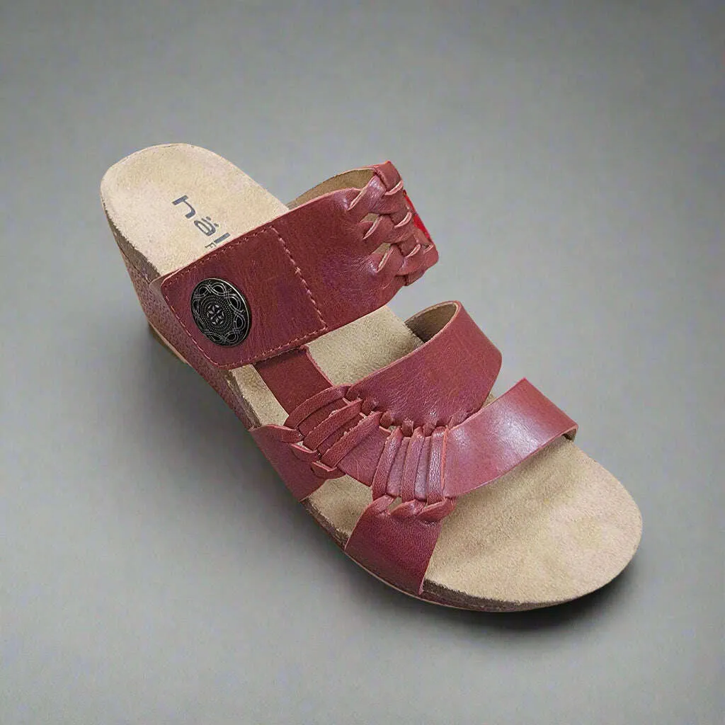 HALSA - Genoa - Red Leather