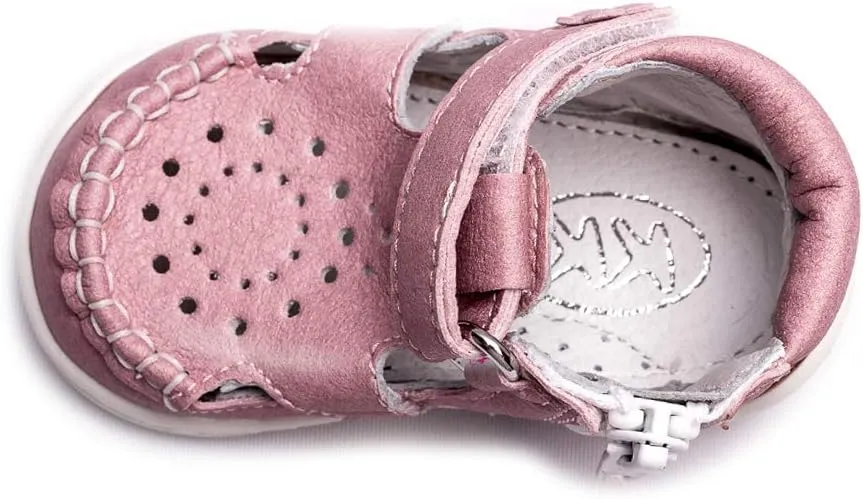 Happy Baby Zippy Shoes , Infant / Toddler , Boys Girls , First Walking Shoes , Unique Zipper Design