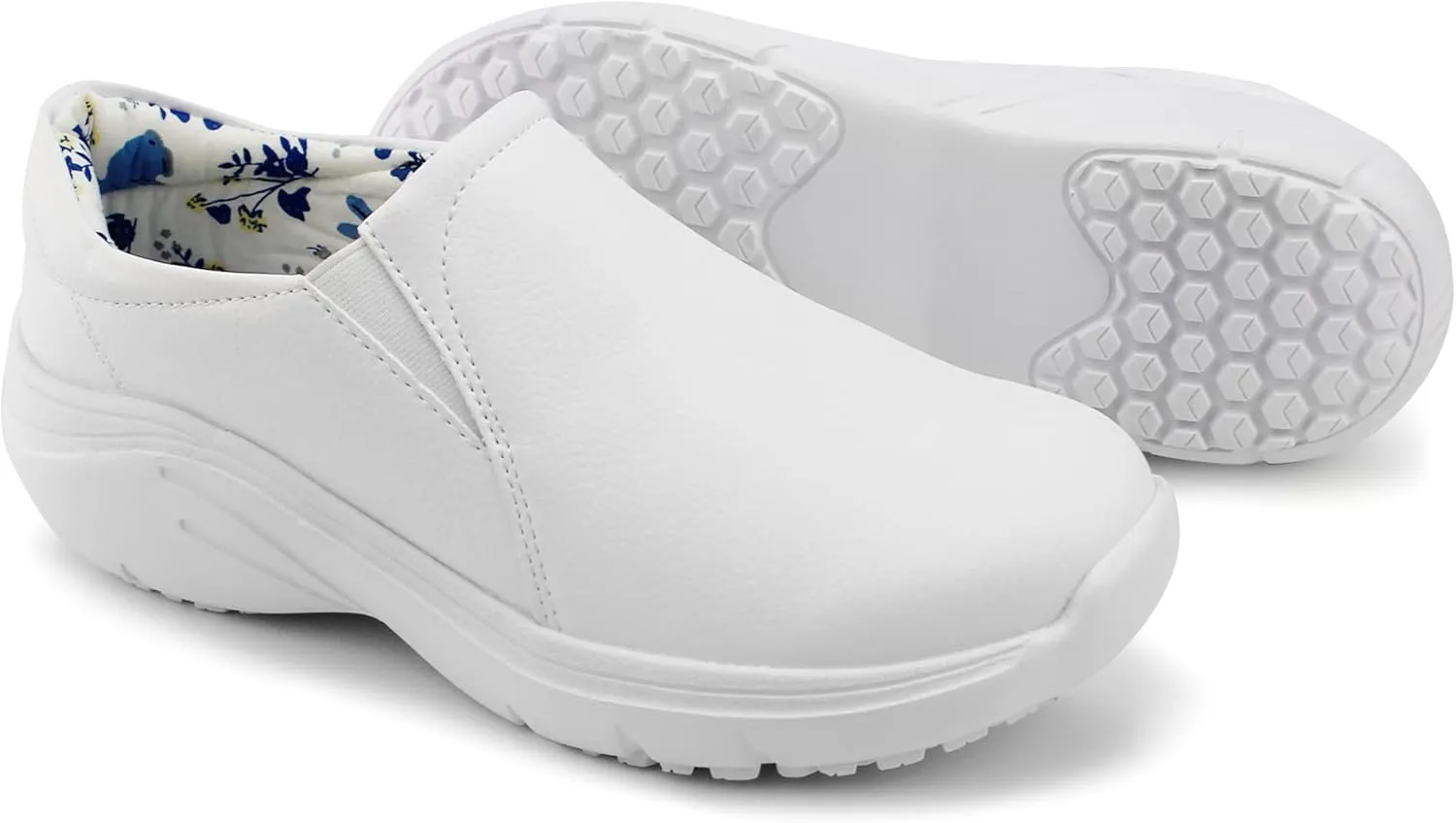 Hawkwell Women's Slip On Lightweight Slip Resistant Comfort Nursing Shoes