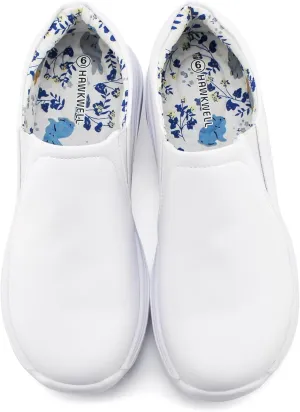 Hawkwell Women's Slip On Lightweight Slip Resistant Comfort Nursing Shoes