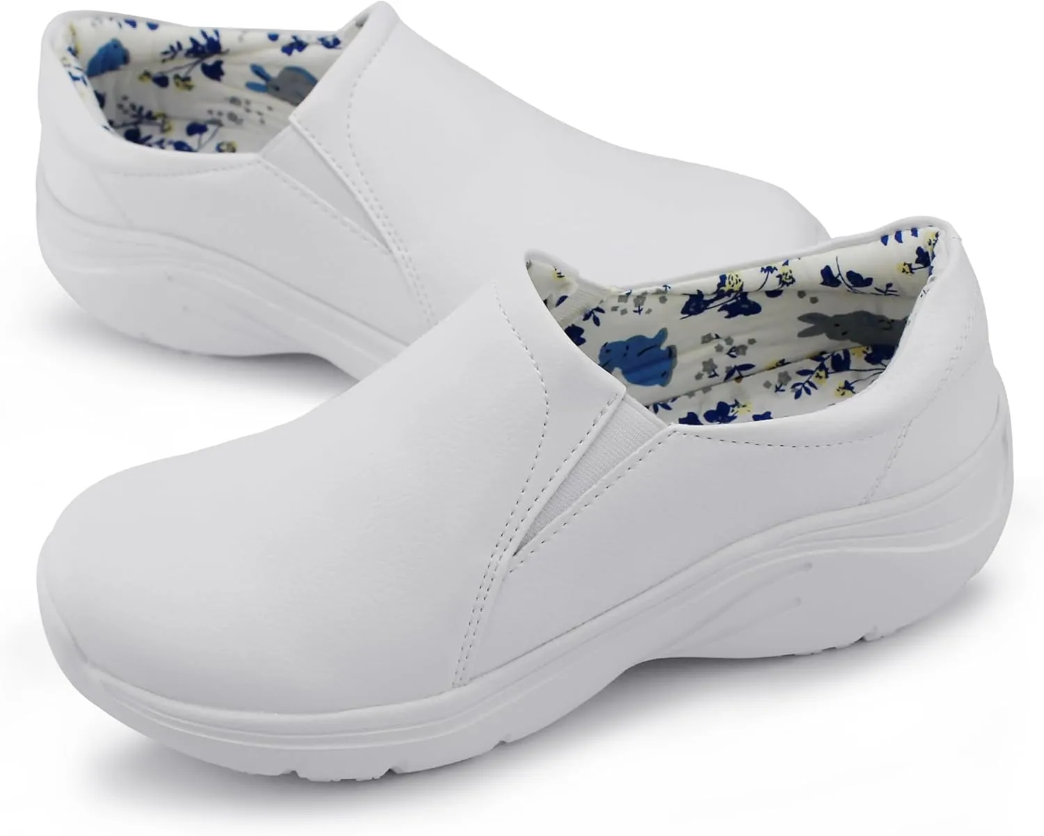 Hawkwell Women's Slip On Lightweight Slip Resistant Comfort Nursing Shoes