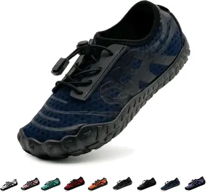 Hike Barefoot Shoes for Women Men Breathable Slip-on Barefoot Water Shoes with Wide Toe Box Non-Slip Athletic Footwear for Hiking Walking Pool Beach Swim Aqua Sport