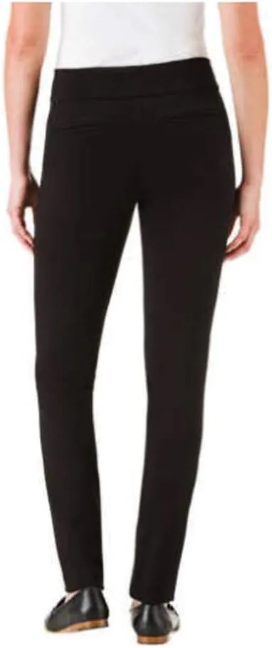Hilary Radley Women's Narrow Leg Stretch Pull-on Slim Fit Ponte Pant