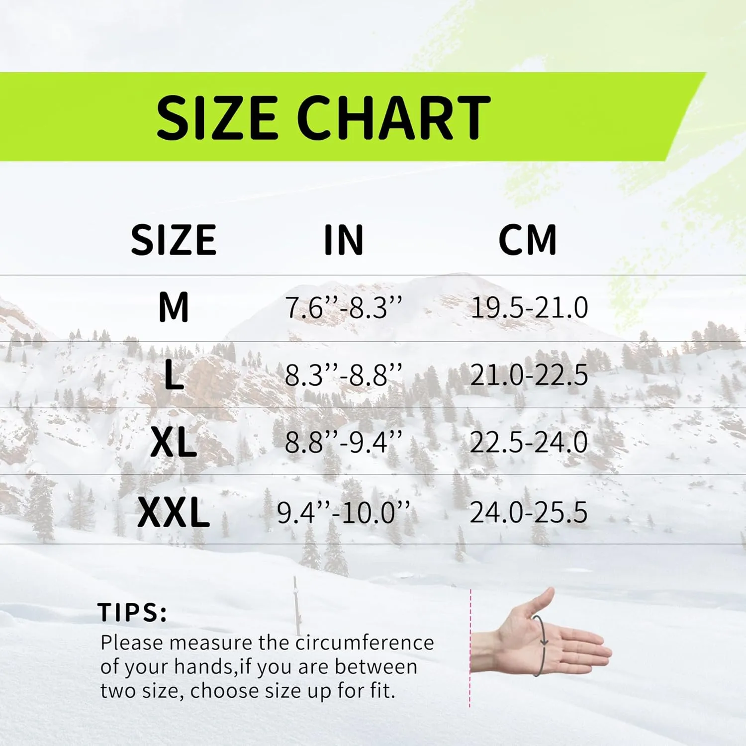 HLDD HANDLANDY Waterproof & Windproof Winter Gloves for Men Women, Touchscreen Thermal Gloves for Cold Weather, Ski Snowboard Work Gloves