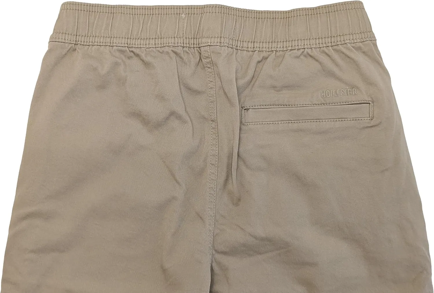 Hollister California Men's Epic Flex Straight Pull-On Twill Pants HOM-58