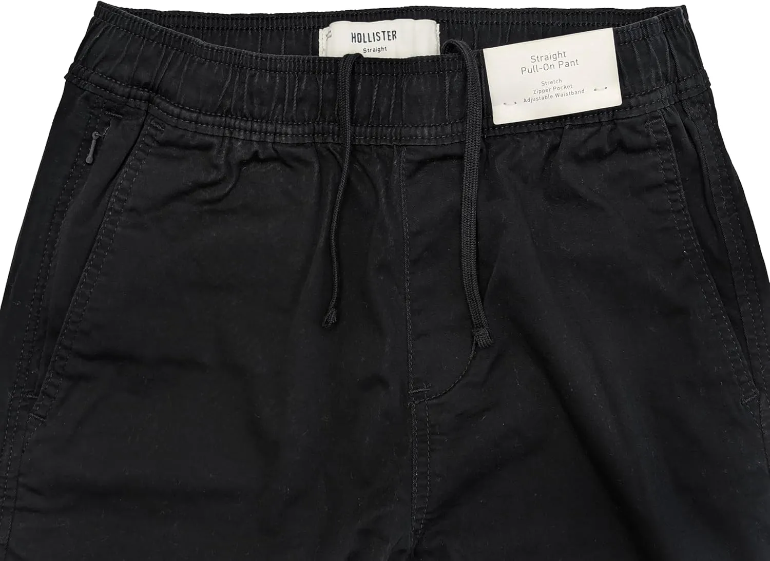 Hollister California Men's Epic Flex Straight Pull-On Twill Pants HOM-58