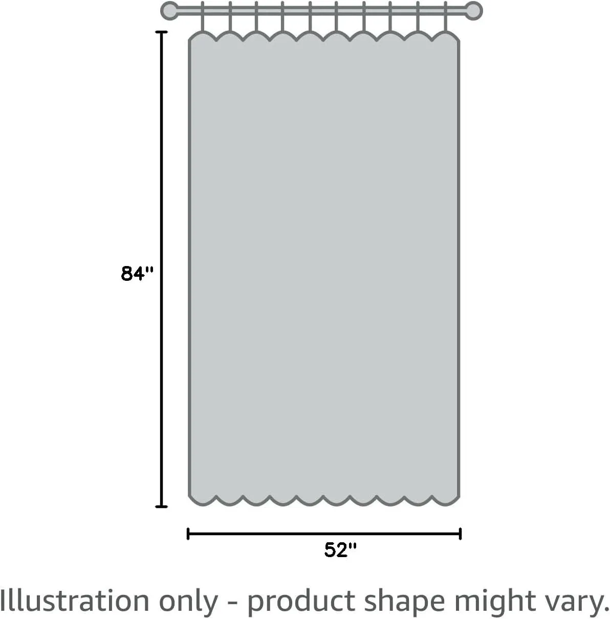 HOMEIDEAS Marble Blackout Curtains, 52 x 84 Inches Long Black and White Room Darkening Modern Patterned Grommet Drapes for Living Room, Bedroom Decor 2 Panels
