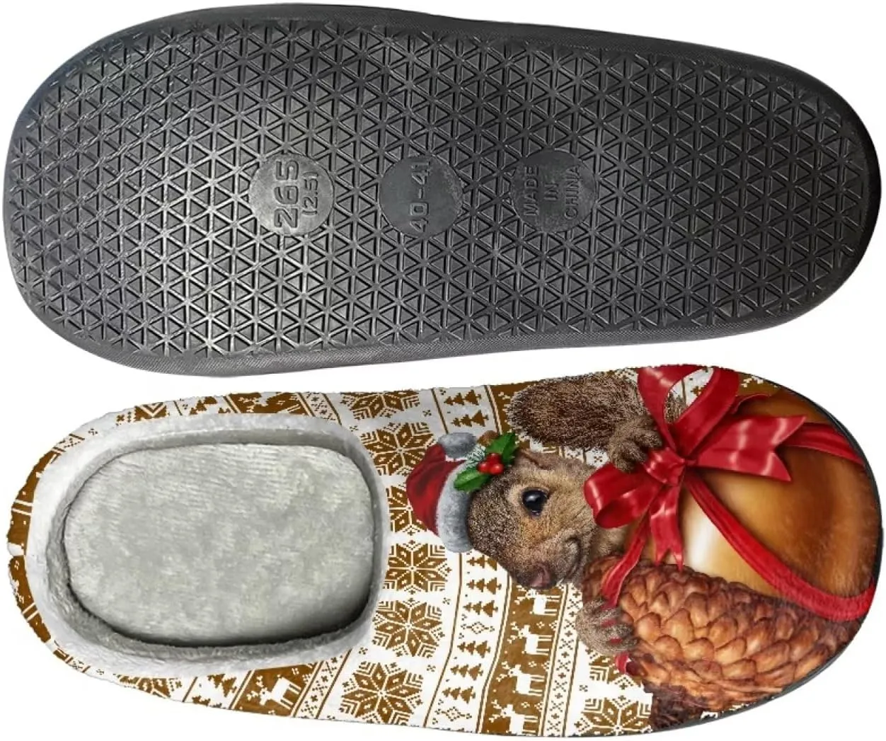House Home Slippers for Women Men, Spa Slippers Casual Cloesd Toe Indoor Slippers Cozy Warm Bedroom Shoes Indoor Slide