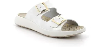 IGI&Co Women's D.Palmer Green Slide Sandals, platinum, 6 Women