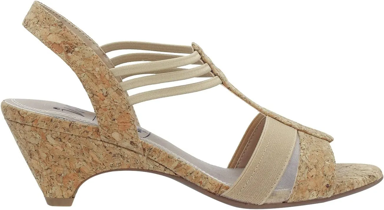 Impo Estrella Stretch Dress Sandal with Memory Foam