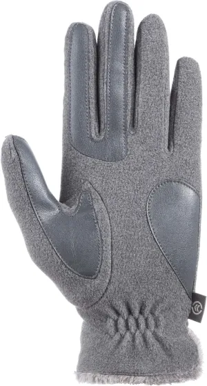 isotoner Women's Stretch Fleece Gloves with Microluxe and Smart Touch Technology