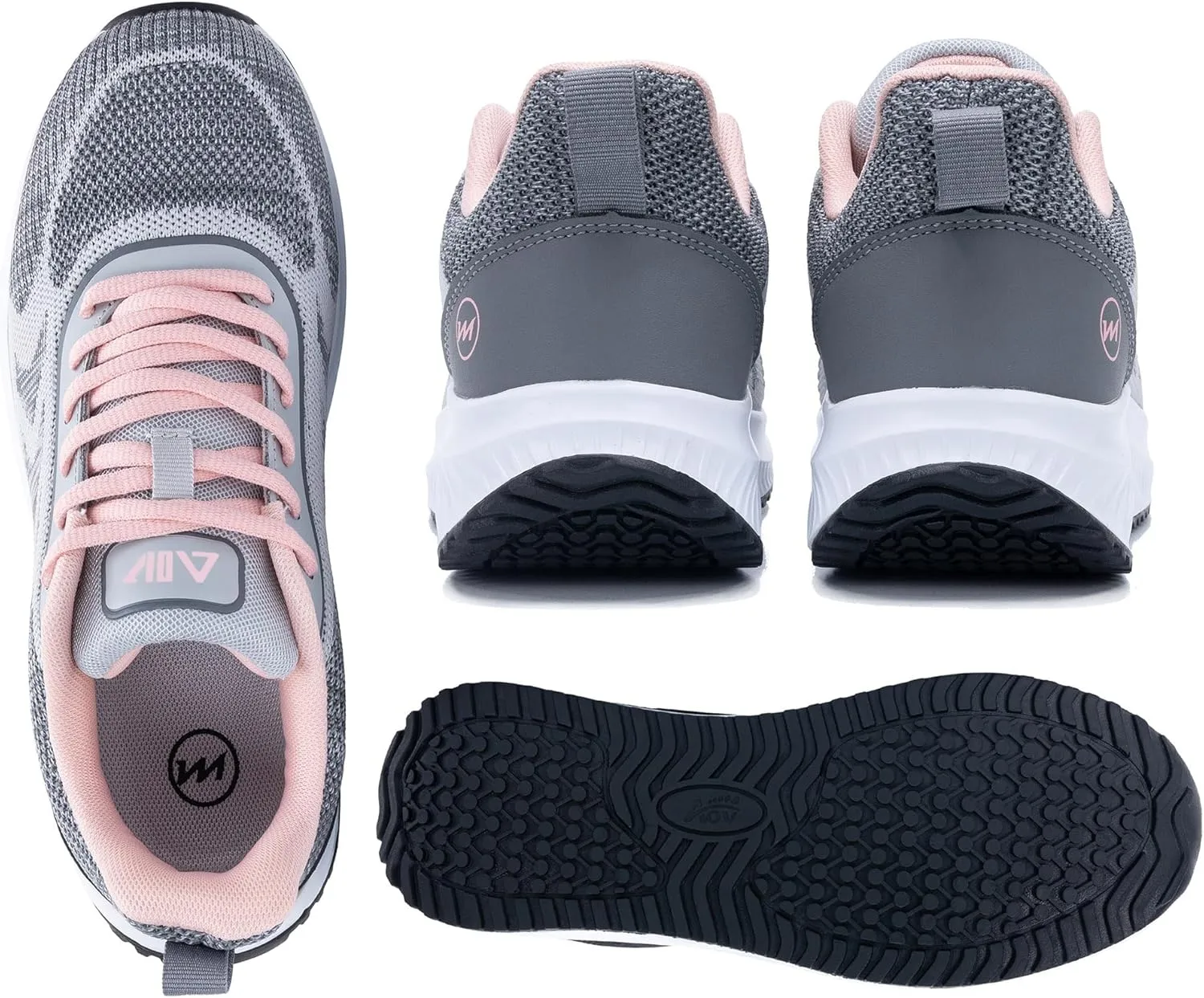 Jinta Womens Walking Shoes with Arch Support, Ladies Plantar Fasciitis Orthotic Shoe for Foot Pain Relief Tennis Sneakers Size 5.5-11