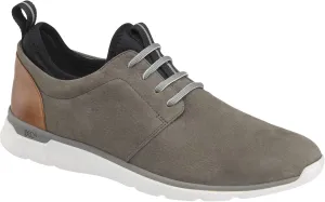 Johnston & Murphy Waterproof XC4® Casual Dress Plain Toe Sneaker Gray Waterproof Tumbled Nubuck 8.5 M (D)