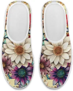 JoyLamoria Hummingbird Sneakers Low Top Flats Loafer Lightweight Walking Travel Shoes Girls 2025 Fashion Boat Shoes