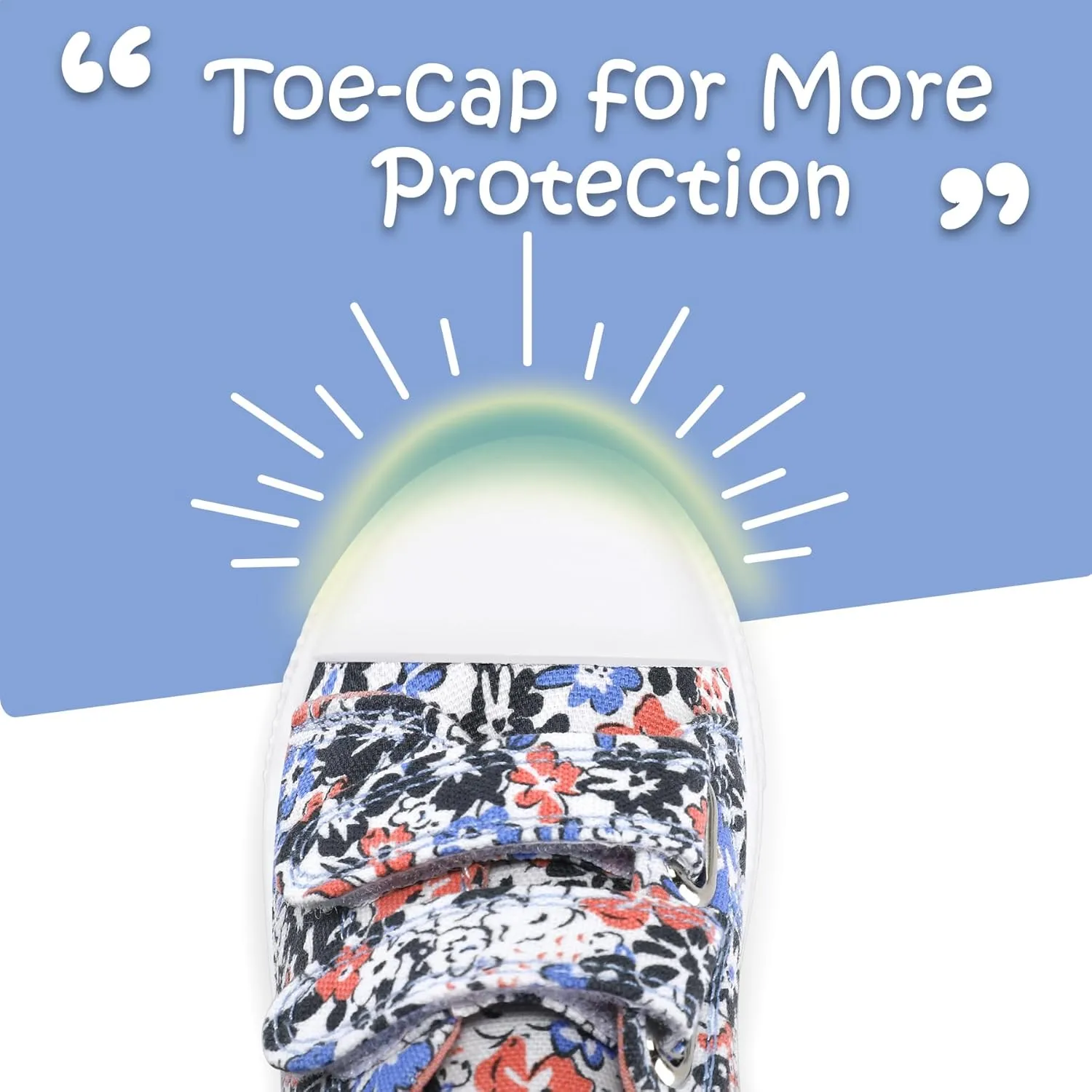 K KomForme Sneakers for Boys and Girls,Toddler Kids Soft Walking Shoes