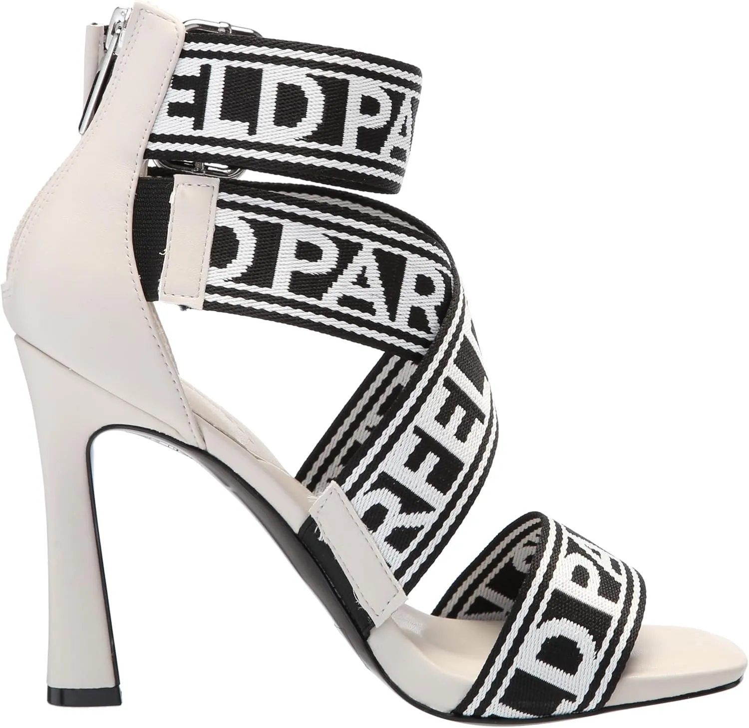 KARL LAGERFELD womens Careliz Everyday Strappy Sandal