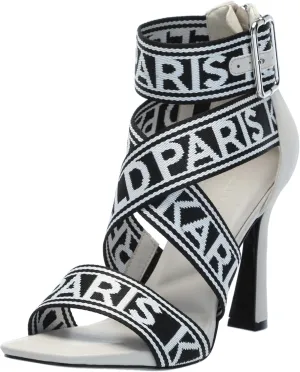 KARL LAGERFELD womens Careliz Everyday Strappy Sandal
