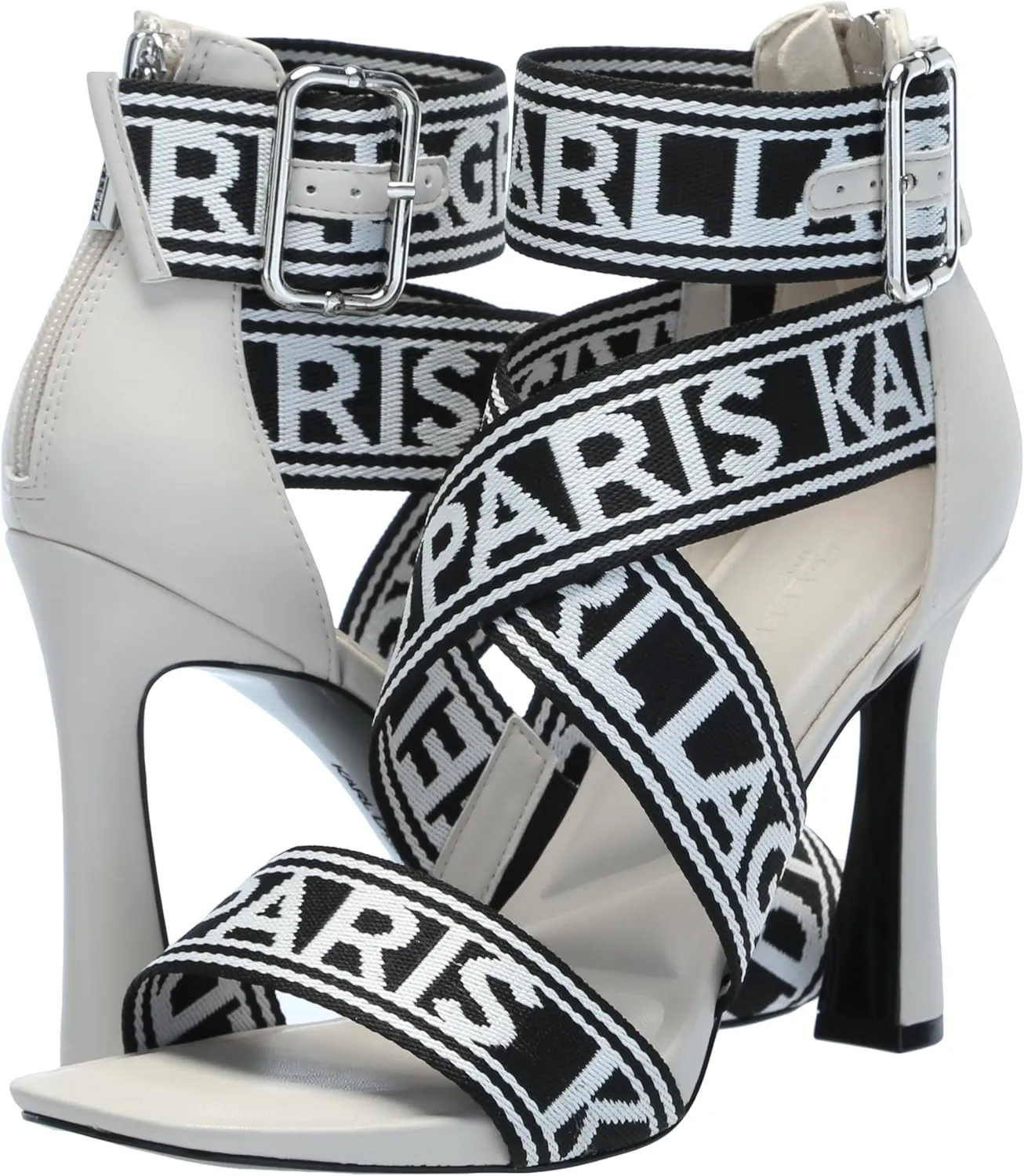 KARL LAGERFELD womens Careliz Everyday Strappy Sandal