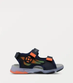 KB0258-NAVY-Boy Sandal