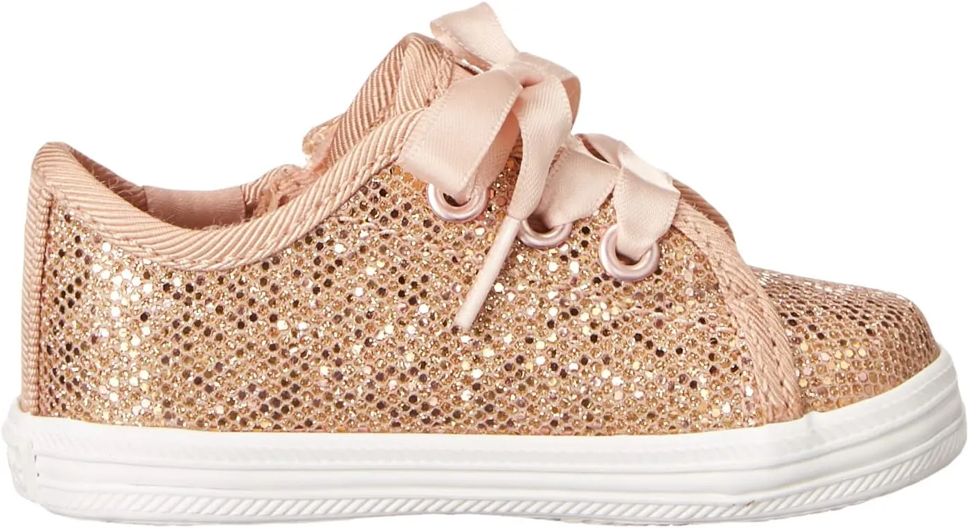 Keds Baby-Girl's Kickstart Crib Celebrations Sneaker