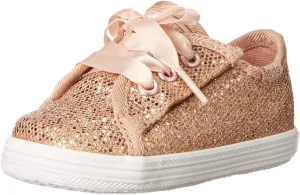 Keds Baby-Girl's Kickstart Crib Celebrations Sneaker