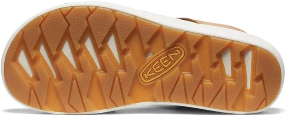 KEEN Women's Ellecity Slide Open Toe Slip on Comfortable Platform Sandals, Toasted Coconut/Fawn, 6, 7, 8, 9, 10
