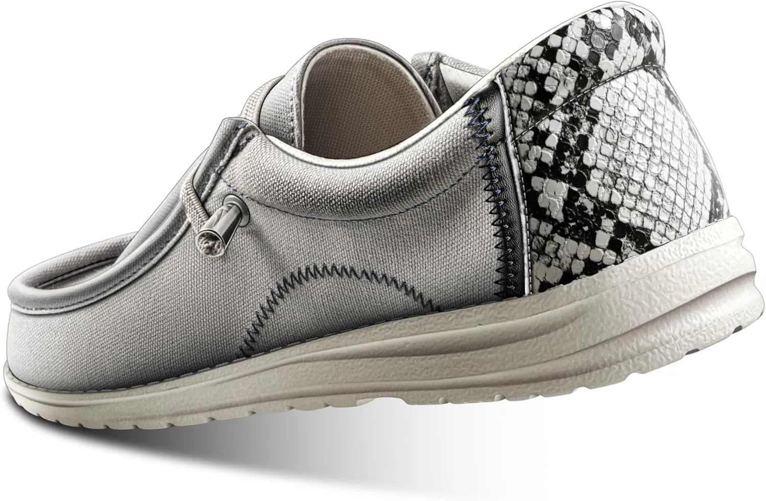 KEMISANT Men Slip On Shoes, Boat Shoes Sneaker Shoes Walking Shoes for Men Women Stretch Fit Lightweight