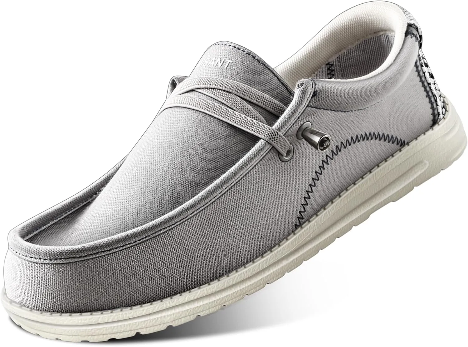 KEMISANT Men Slip On Shoes, Boat Shoes Sneaker Shoes Walking Shoes for Men Women Stretch Fit Lightweight