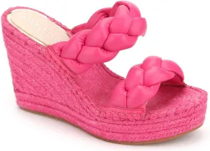 Kenneth Cole Women's Olivia Braid Wedge Sandal Loafer