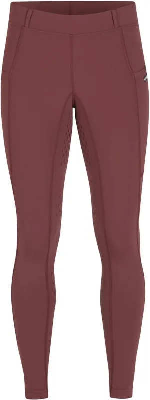 Kerrits Women's Ice Fil Full Seat Horse Riding Tights – Breathable, Cooling Equestrian Summer Tights, Pockets, Belt Loops