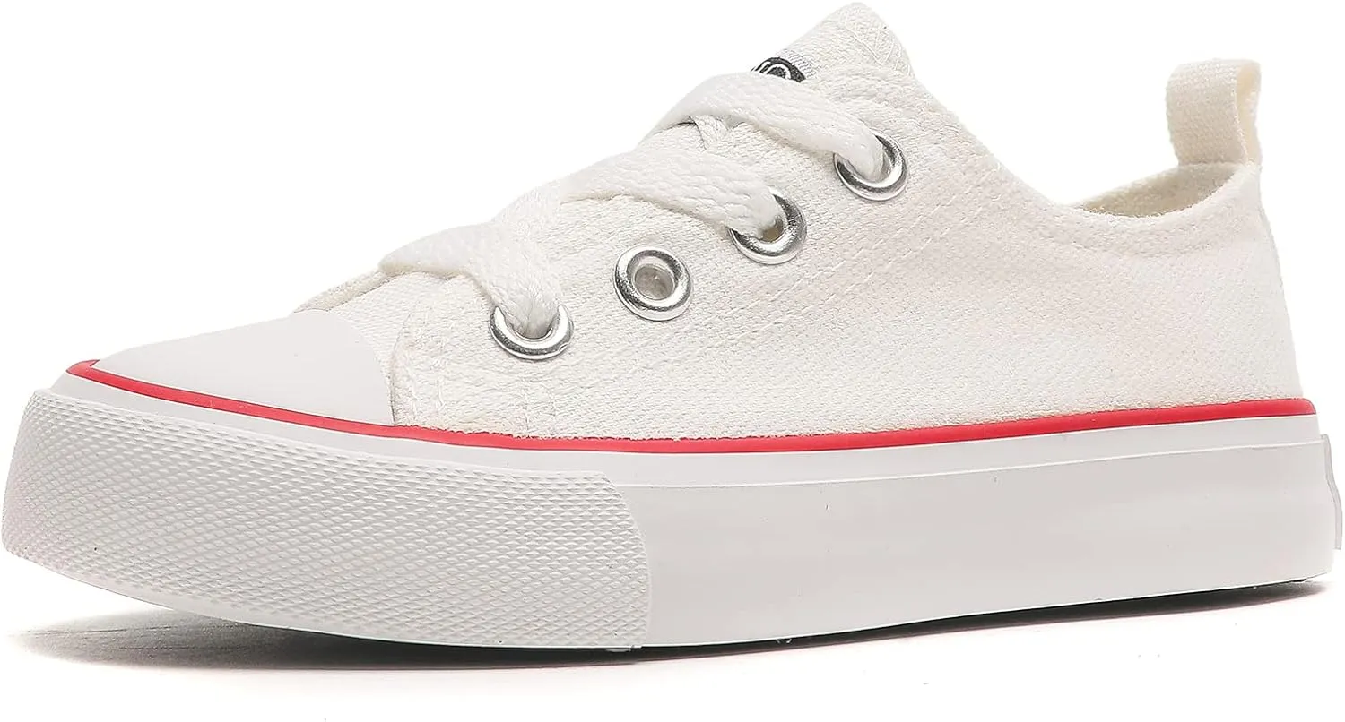 Komfyea Boys and Girls Soft Sole Toddler Little Kids Sneaker Shoes