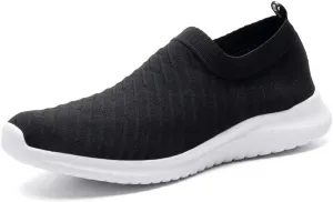 konhill Women's Slip On Sneakers Non Slip Walking Shoes Breathable Mesh Work Casual Lightweight Tennis Workout Shoes