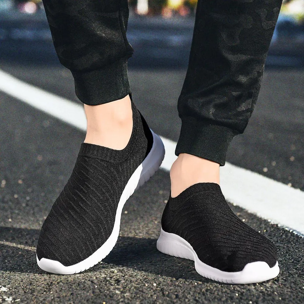 konhill Women's Slip On Sneakers Non Slip Walking Shoes Breathable Mesh Work Casual Lightweight Tennis Workout Shoes