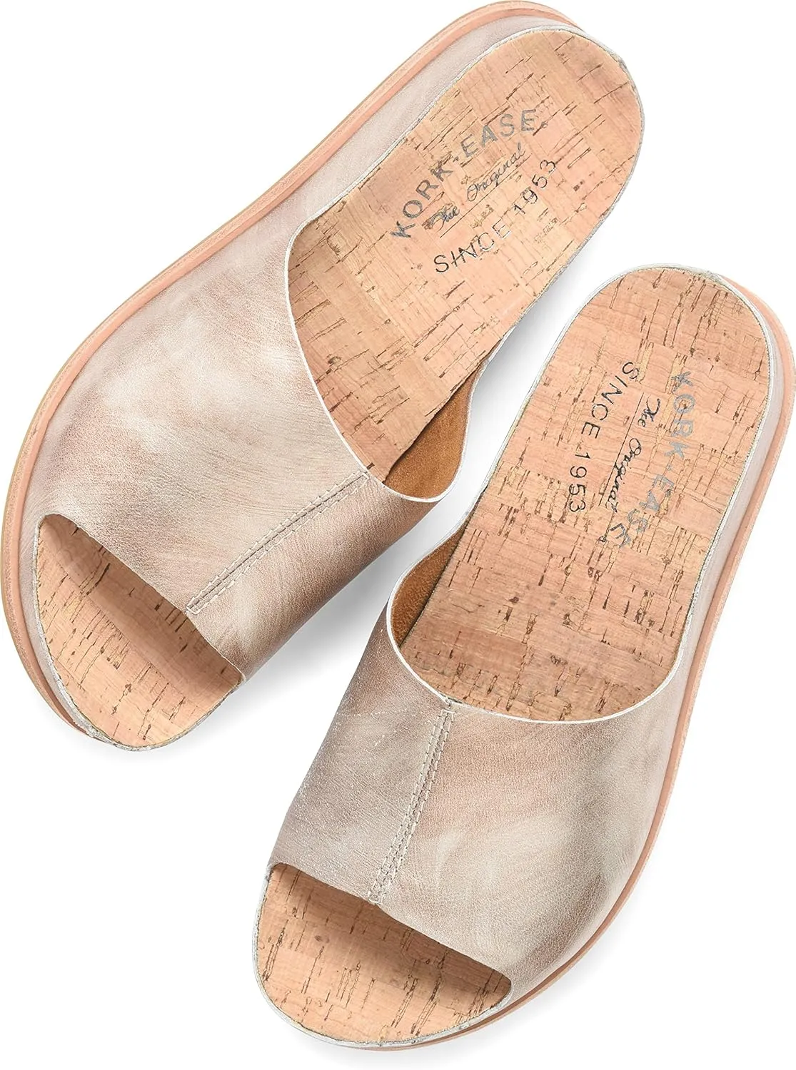 KORK-EASE Women's Tutsi Leather Slide Sandal