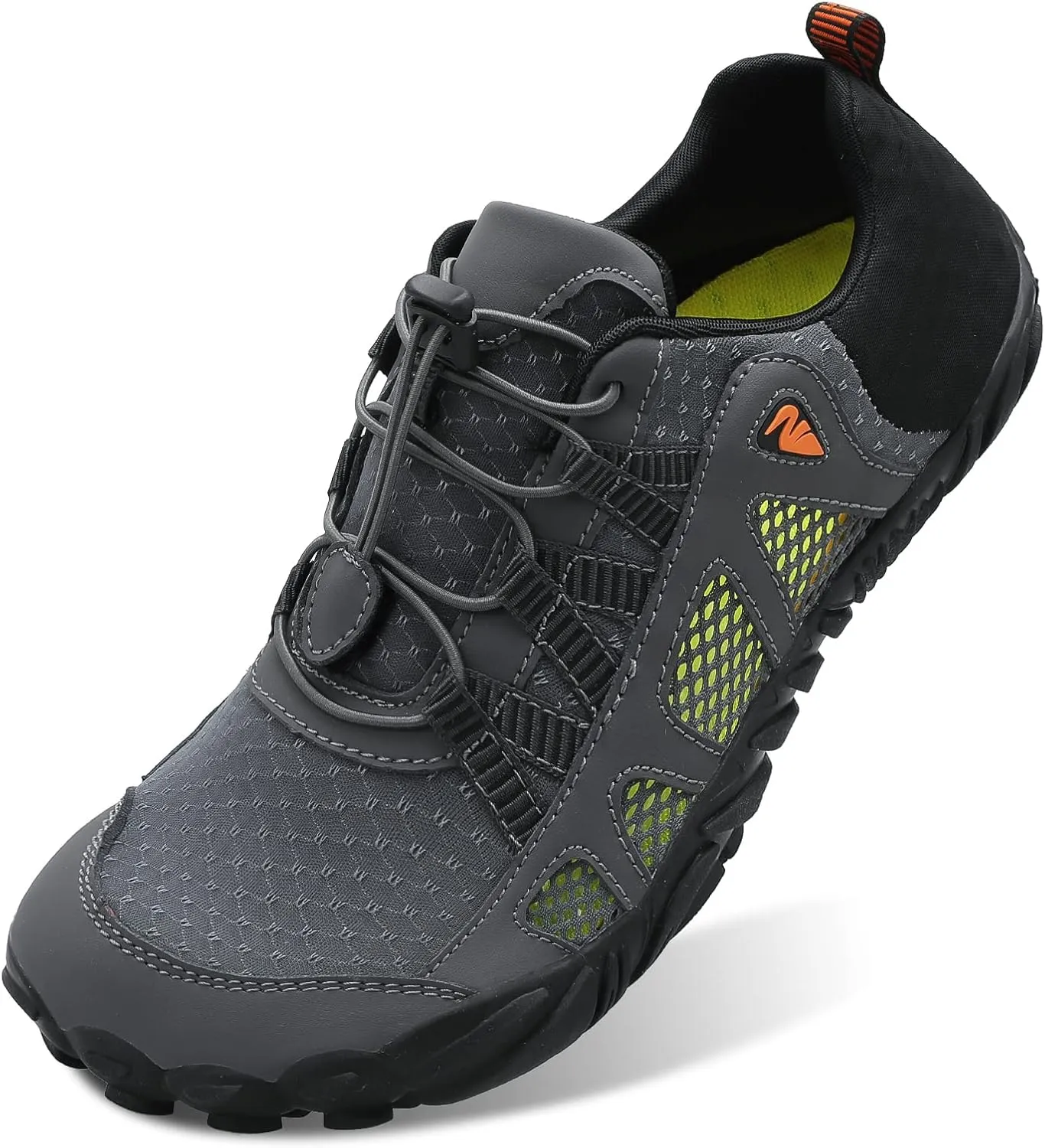 L-RUN Barefoot Water Shoes Women Mens Aqua Sock Athletic Hiking Water Sports Shoes for Swim Beach Pool Sand Diving Walking