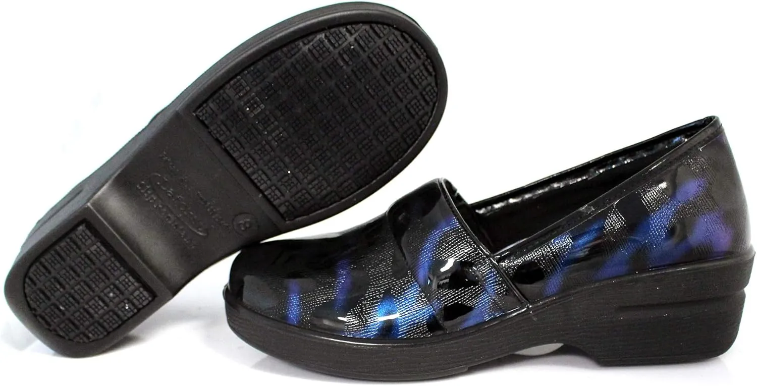 Laforst Womens Jamie Waitress Nonslip Slip On Clog
