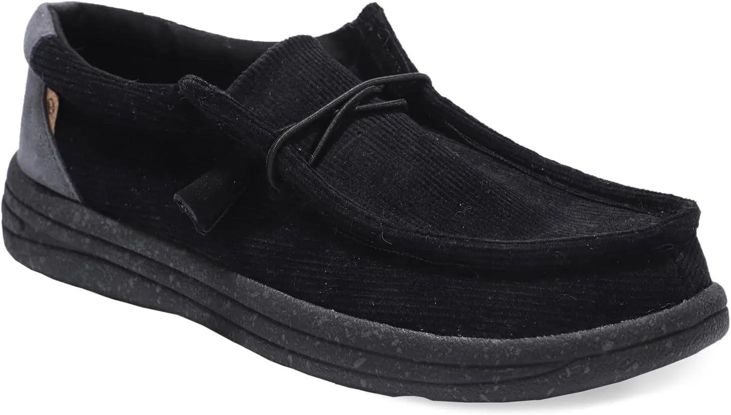 Lamo Men's, Paul Slip-On Black Corduroy 10 M US