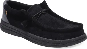 Lamo Men's, Paul Slip-On Black Corduroy 10 M US