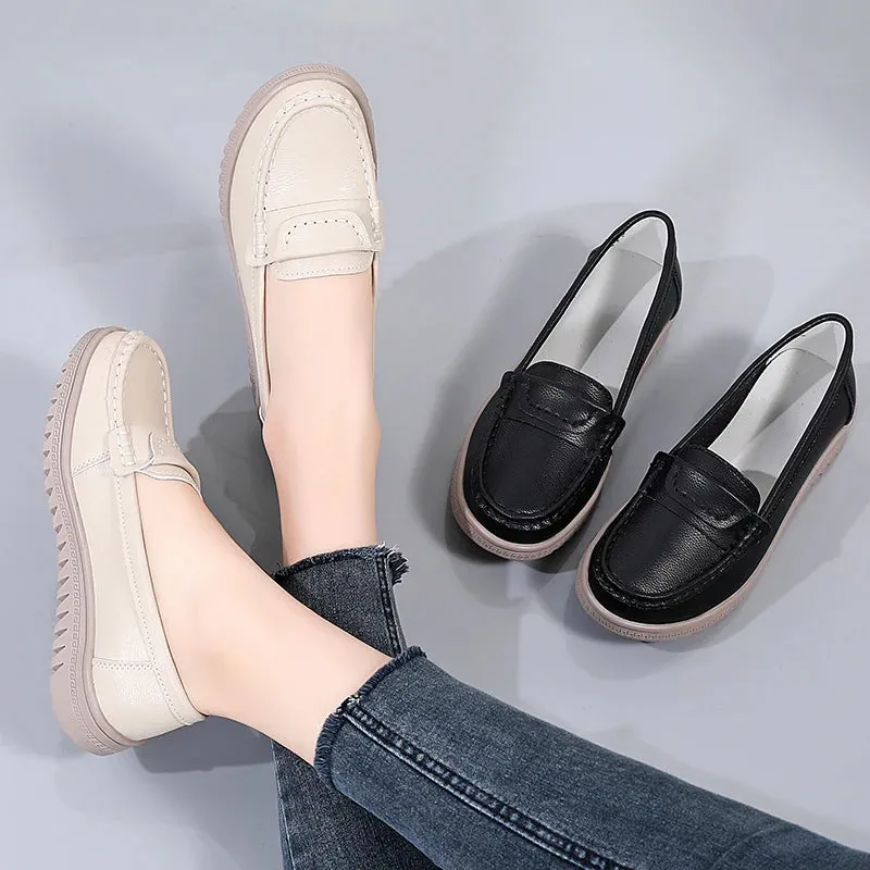 Large Size Soft Sole for Comfortable Leggings Mom's Shoes Casual Shoes Flat Shoes Lightweight Non-Slip Shoes Woman 2024 Trend