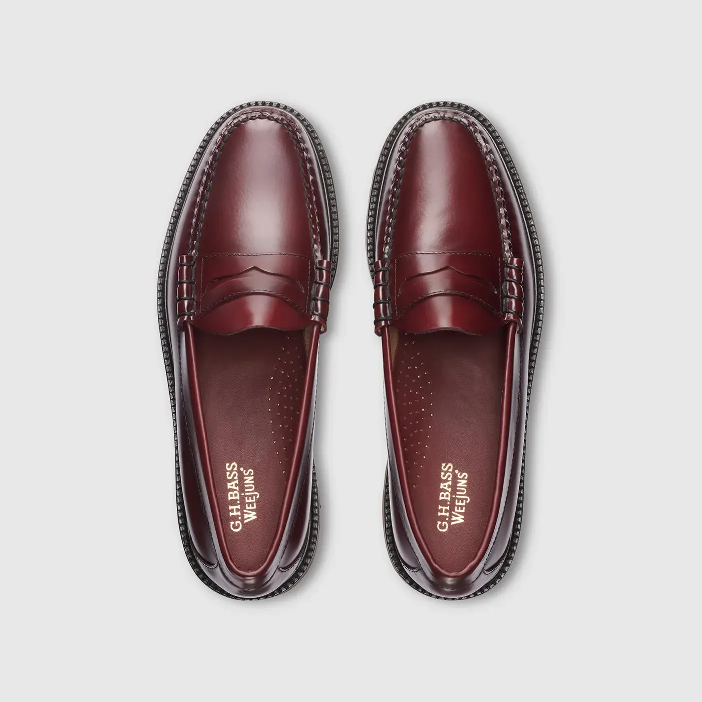 Larson Lug Weejuns Loafer in Wine
