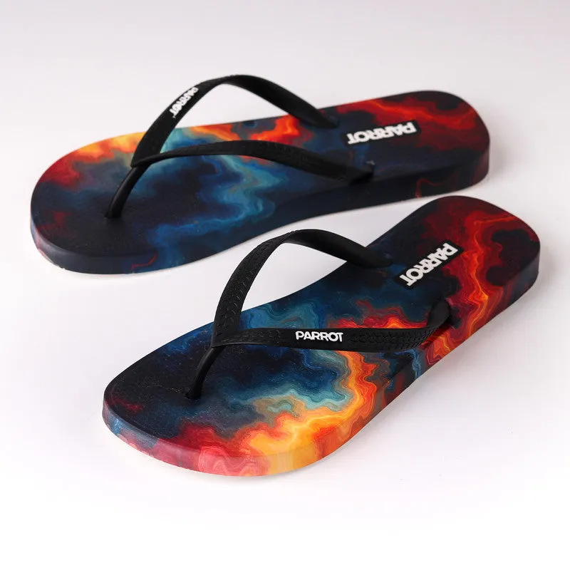 Lava Flow Slippers-Multicolors