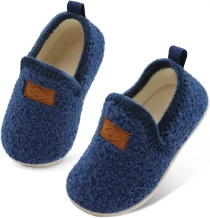 Lefflow Toddler Slippers Boys Girls House Shoes Slip on Baby Sock Shoes Lightweight Outdoor Walking Shoes