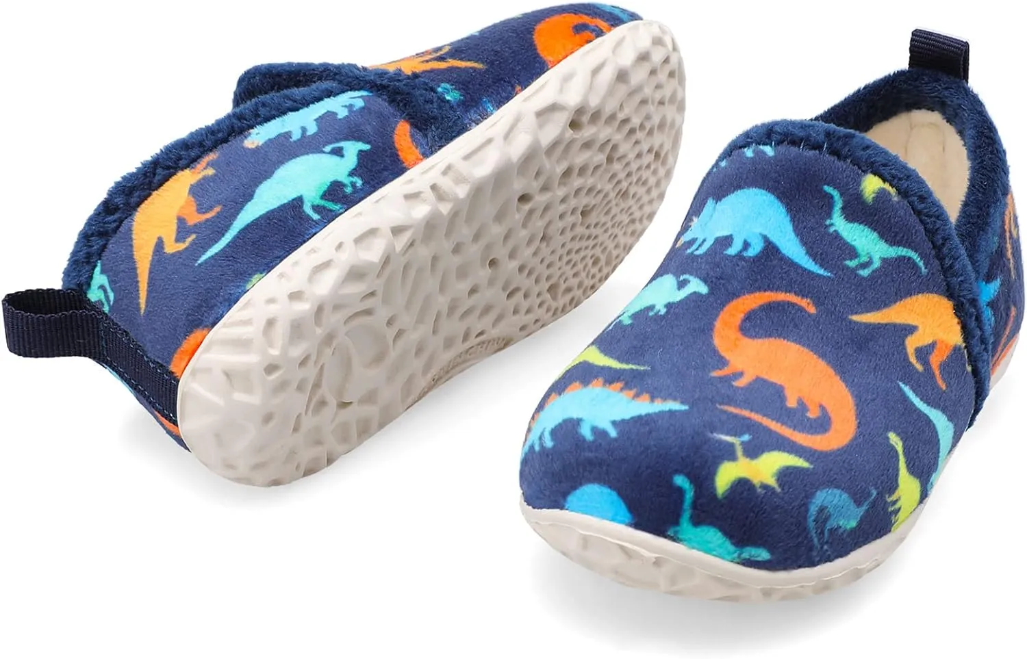 Lefflow Toddler Slippers Boys Girls House Shoes Slip on Baby Sock Shoes Lightweight Outdoor Walking Shoes