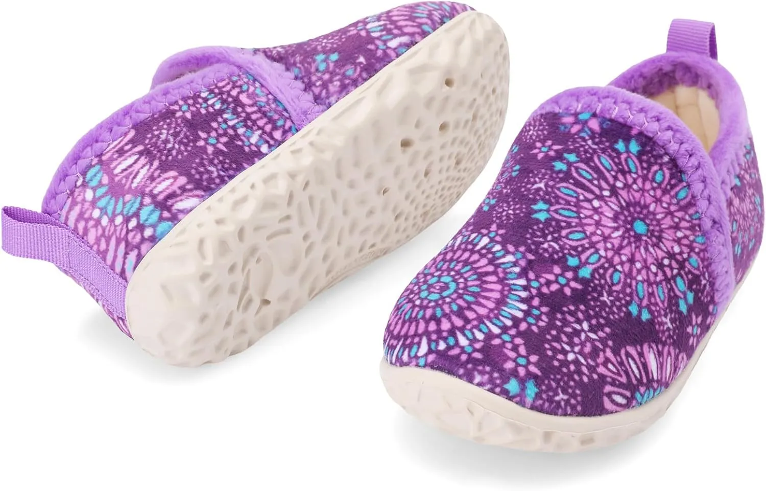 Lefflow Toddler Slippers Boys Girls House Shoes Slip on Baby Sock Shoes Lightweight Outdoor Walking Shoes