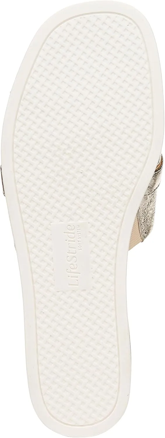 LifeStride Women's Genevieve Slide Sandal
