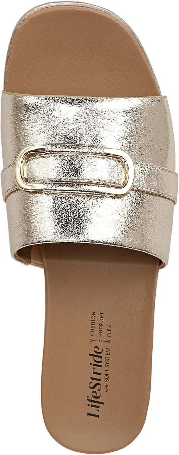 LifeStride Women's Genevieve Slide Sandal