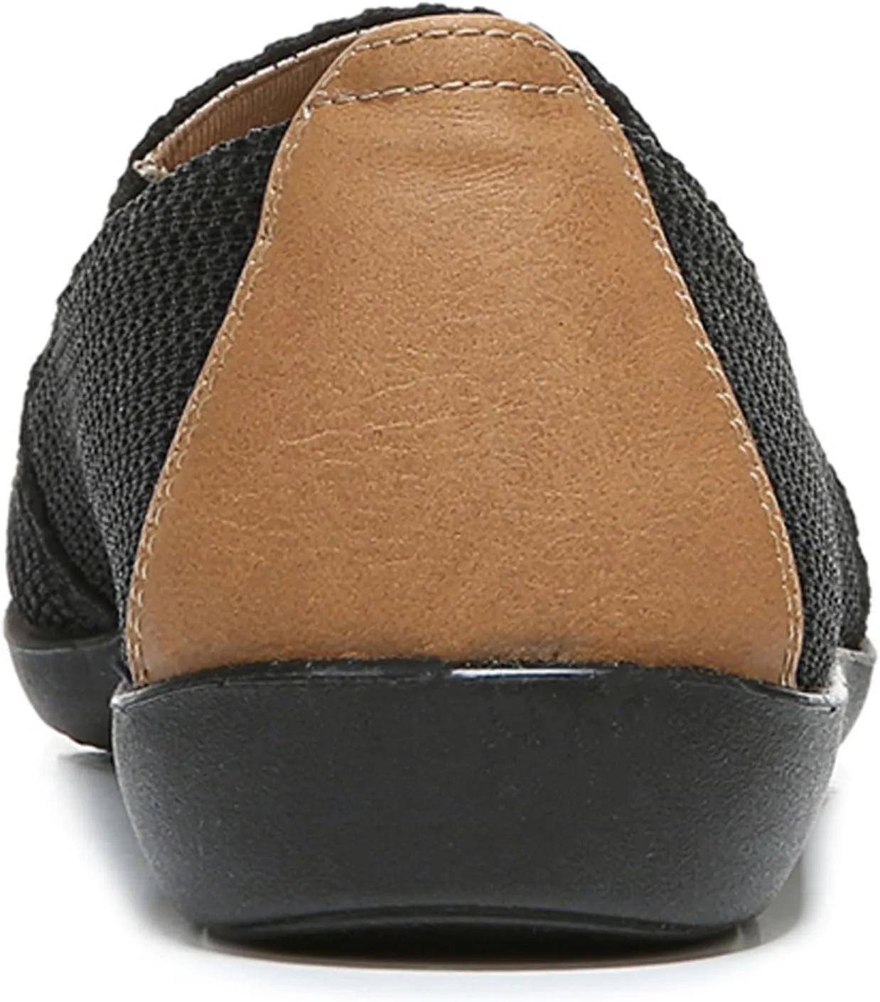LifeStride Women's Next Level Slip-On Sneaker, Black/Black, 8.5