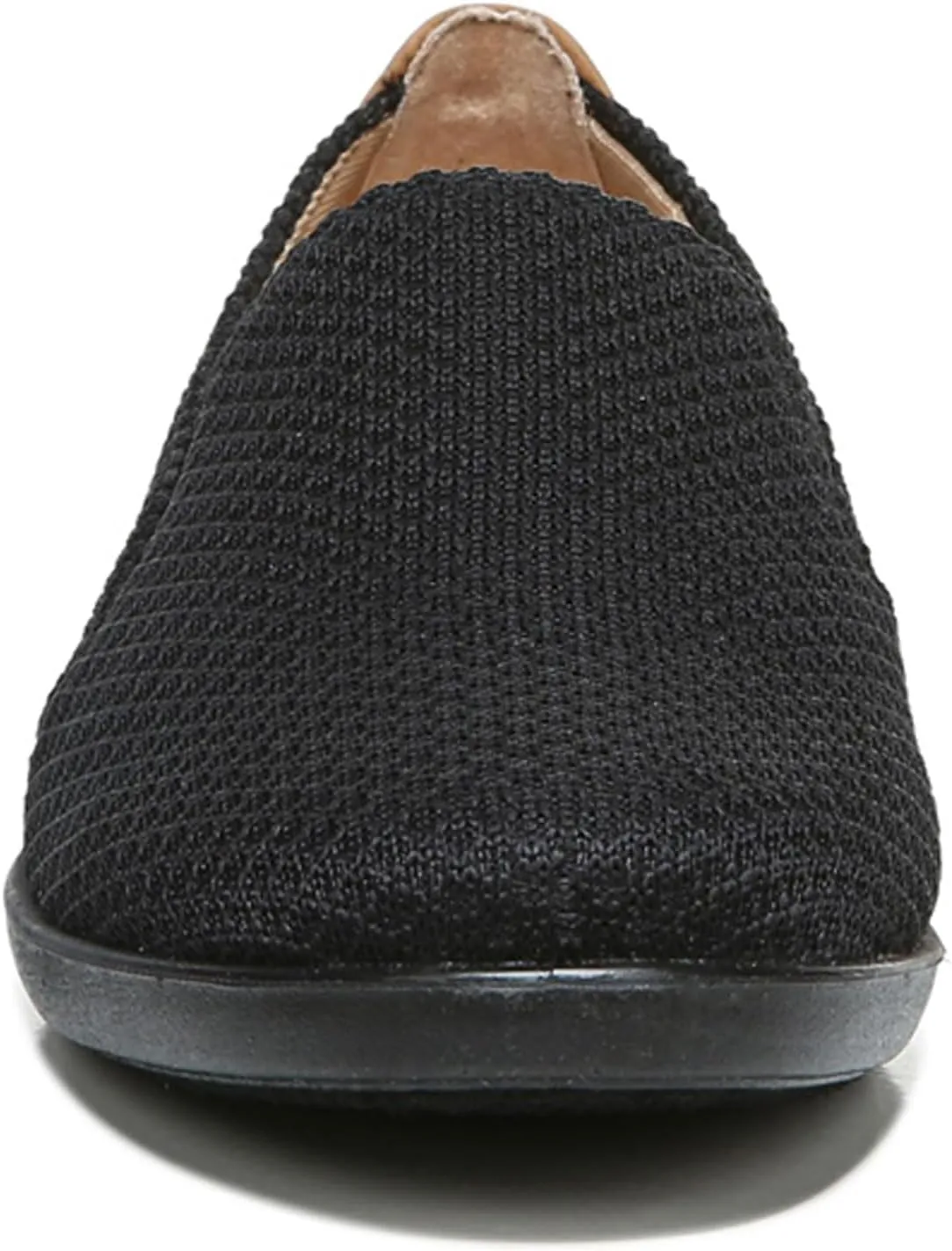 LifeStride Women's Next Level Slip-On Sneaker, Black/Black, 8.5