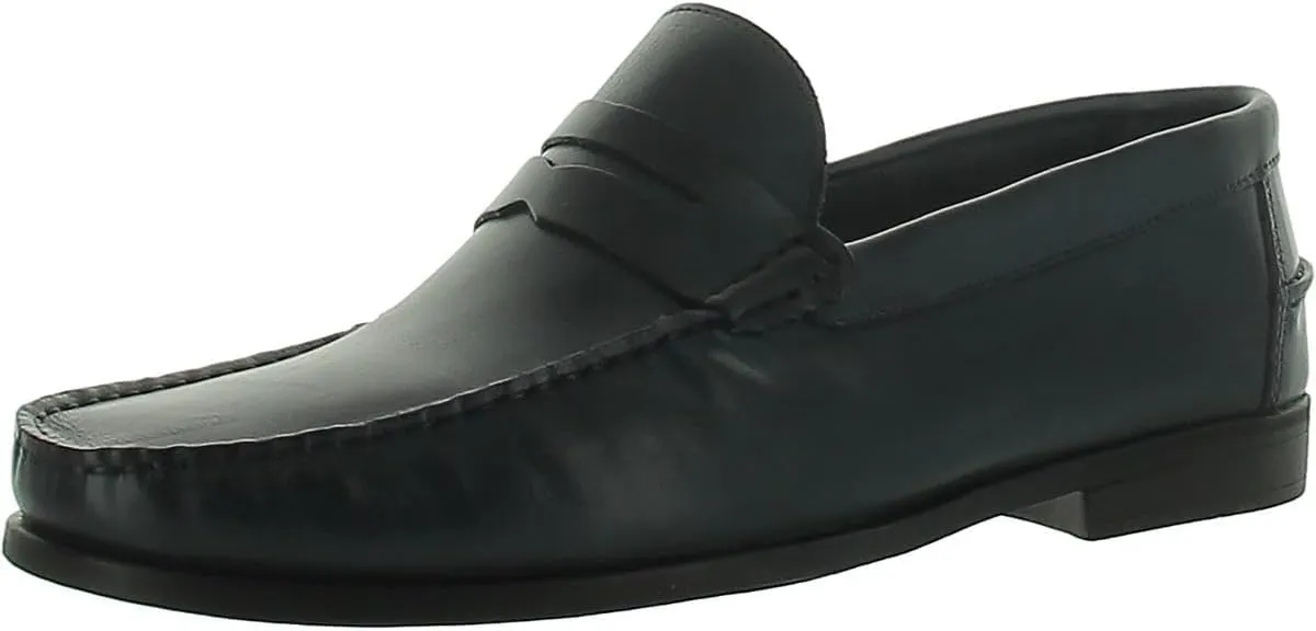 Marc Joseph New York Mens Casual Comfortable Genuine Leather Lightweight Classic Fashion Dress Penny Loafer Slip On Breathable Driving Loafer